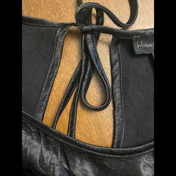 House of Harlow 1960 Elegant Black Maxi Dress NWT - Picture 7 of 9